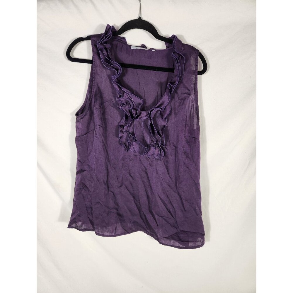 NWOT Violet & Claire Womens Top Purple Y2K Classic Fairycore Goth XL